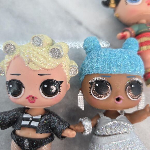 LOL Surprise Dolls Lot of 4 Bottles Glitter Outfits Accessories Collectible Toy - Picture 3 of 5